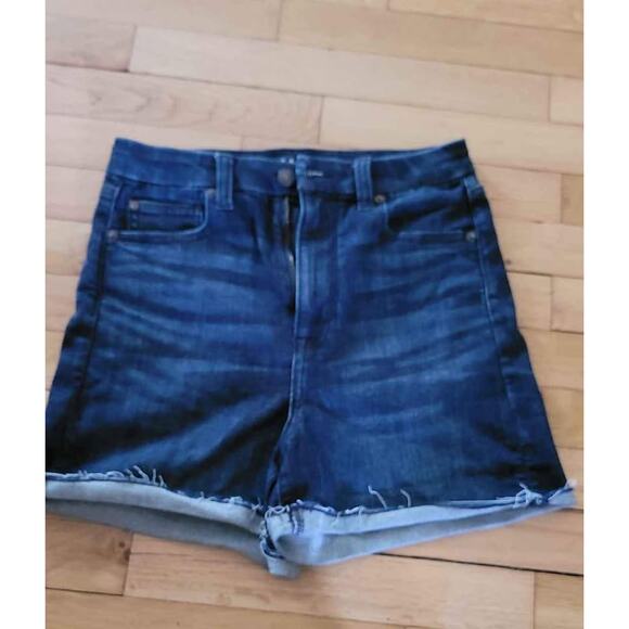 American Eagle Curvy Super Hi-Rise Shortie Shorts SIZE 8 - Picture 1 of 6